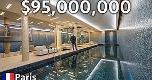Inside a Seven Floor $95,000,000 PARIS Mansion With an Underground Pool
