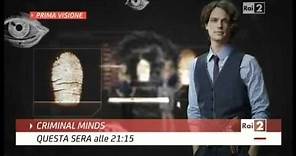 Criminal Minds 10^ stagione - Mercoledì 14 ottobre alle 21.15 su Rai2