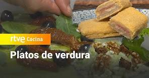 Recetas con verduras de Sergio Fernández - Saber Vivir | RTVE Cocina