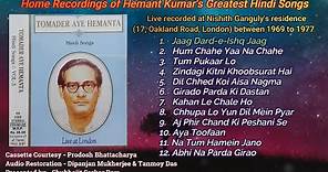HEMANT KUMAR LIVE AT LONDON | Private Recordings of the Stalwart's Greatest Hindi Film Songs & Geets