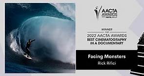 Facing Monsters wins Best Cinematography in a Documentary | 2022 AACTA Awards