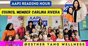 AAPI Reading Hour with Council Member Carlina Rivera