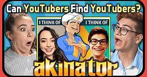 YouTubers Try To Find Themselves In Akinator (React: Gaming)