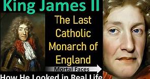 KING JAMES II: The Last Catholic Monarch of England- How He Looked in Real Life- Mortal Faces