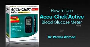 Complete Guide To Use Accu-Chek Active Glucometer (Hindi With English Subtitles) I Unboxing I Roche