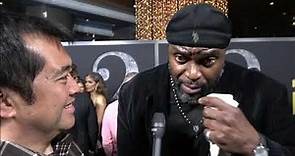 Lester Speight Carpet Interview at Fear Premiere