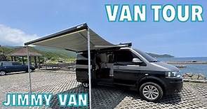 福斯 VWT5 短軸露營車🚐 移動式賞景套房 | Jimmy Van