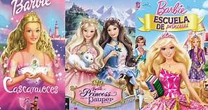 ¿Dónde encuentro todas las películas de Barbie en español y español latino?
