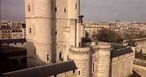 Le château de Vincennes vu du ciel