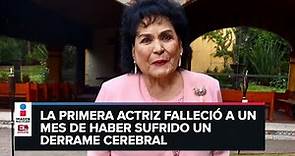 Muere Carmen Salinas a los 82 años de edad