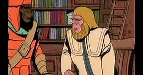 013 Part 1 Planet of the Apes Cartoon River of Flames Episode 013