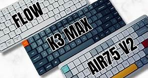 The best low-profile 75% mechanical keyboards? (REMATCH)