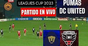 PUMAS UNAM GOLEO 3 A 0 AL DC UNITED POR LEAGUES CUP JORNADA 3