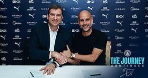 Guardiola signs new City contract!