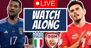ITALY VS NORTH MACEDONIA EURO 2024 QUALIFIERS LIVE STREAM & WATCH ALONG