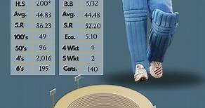 Cricketer ODI Stats #46 Sachin Tendulkar