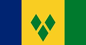 Evolución de la Bandera de San Vicente y las Granadinas - Evolution Saint Vincent and the Grenadines