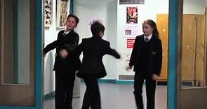 Grangefield Academy - Alex, Jude, Caitlyn: Bin Bag Batman mob screen test take 1