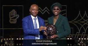 Asisat Oshoala wins 6th Player of the Year at CAF Awards 2023