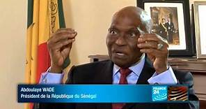 Élection présidentielle - Abdoulaye Wade, président de la République du Sénégal
