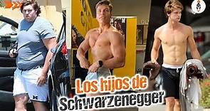 Los hijos de Arnold Schwarzenegger van de fitness a fatness