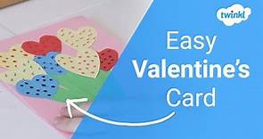 Paper Valentine's Card for Children | DIY Valentine's Day Crafts | Twinkl