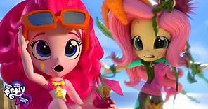 Equestria Girls Minis | Pinkie Pie's Holiday Beach Fun | MLPEG Digital Short
