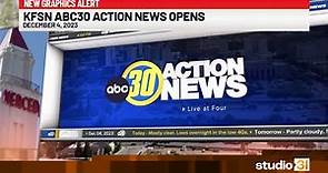 KFSN ABC30 Action News Opens, 12/4/2023 (New Graphics)