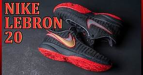 Nike LeBron 20 實鞋介紹 / 實戰配置依然豐富，也是最親民的旗艦 LeBron 正代球鞋！