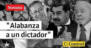 El Control a Nicolás Maduro y a la “alabanza progre a un dictador”