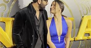 Stunning Alia Bhatt with husband Ranbir Kapoor Cutest Moment at Animal Movie Success Party ||