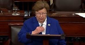 Senate's Longest Serving Woman Says 'Farewell'