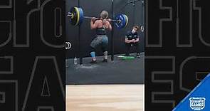 Laura Clifton - Event 2 - 1 Rep Max Front Squat - 2020 CrossFit Games