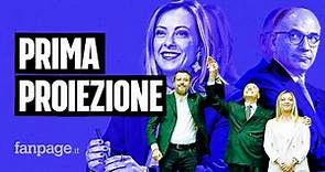 Risultati elezioni 2022, le prime proiezioni: Fratelli d’Italia al 26%, Pd si ferma al 18%