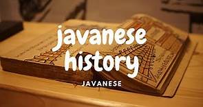 THE ORIGIN OF THE JAVANESE | Javanese History | JAVANESE