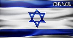 🇮🇱 Bandera Israel ondeando Versión Extendida