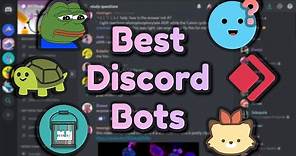 The Best Discord Bots for Your Server!