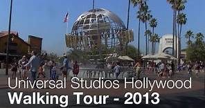 Walking Tour of Universal Studios Hollywood - 2013