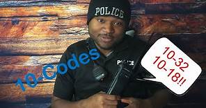 Police 10 Codes. What they mean and easy way to learn them.