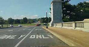 Crossing the Arlington Memorial Bridge