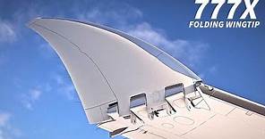 The BOEING 777x FOLDING WINGTIP Explained