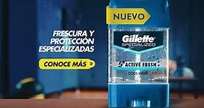 Antitranspirante Gillette Specialized Active Fresh presenta su nueva imagen | Gillette Latinoamérica