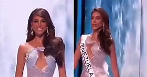 DIANA SILVA durante su desfile en traje de gala. PRELIMINAR / FINAL SHOW | Miss Venezuela Deluxe