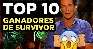 Los 10 Mejores Ganadores de Survivor [Survivor en Español]