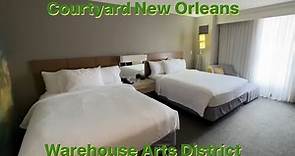 Courtyard by Marriott New Orleans Warehouse Arts District Room Review