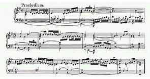 Johann Pachelbel - Prelude and Fugue for organ P. 416 (audio + sheet music)