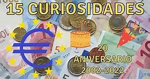 15 curiosidades sobre el Euro 💶 💶 - Monedas y billetes