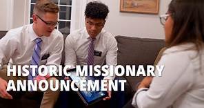 The Church of Jesus Christ Is Creating 36 New Missions