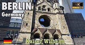 KAISER WILHELM MEMORIAL CHURCH 🇩🇪, BERLIN, Germany - WALKING Tour 4K