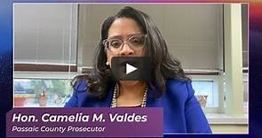 Passaic County Prosecutor Camelia M Valdes